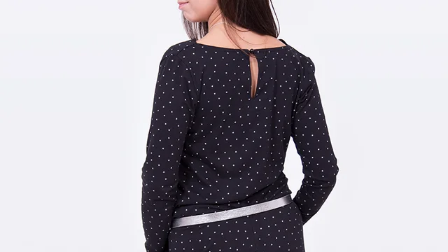 Jumpsuit Overall Verschluss nähen