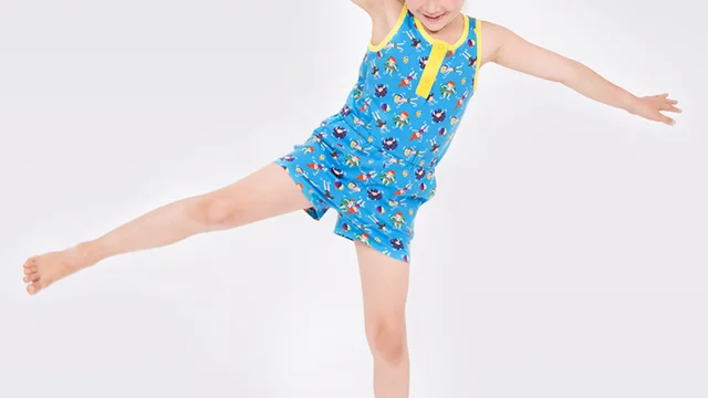 Kinder-Jumpsuit nähen Shorts