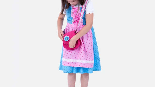 Kinderdirndl Outfit Oktoberfest Anleitung