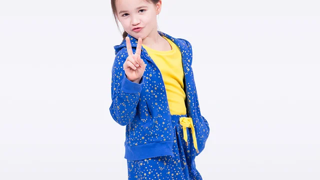 Kinder Kapuzenjacke mit Rock nähen