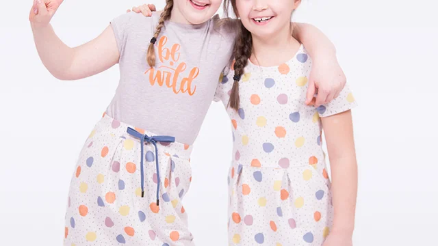 Kinder Sweatkleid Anleitung Tulpenrock nähen Kinder Sweatkleid Anleitung Tulpenrock nähen
