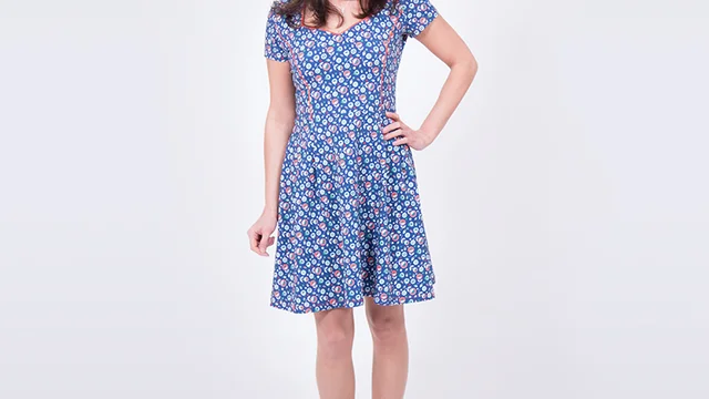 Kleid für den Frühling nähen Kleid für den Frühling nähen