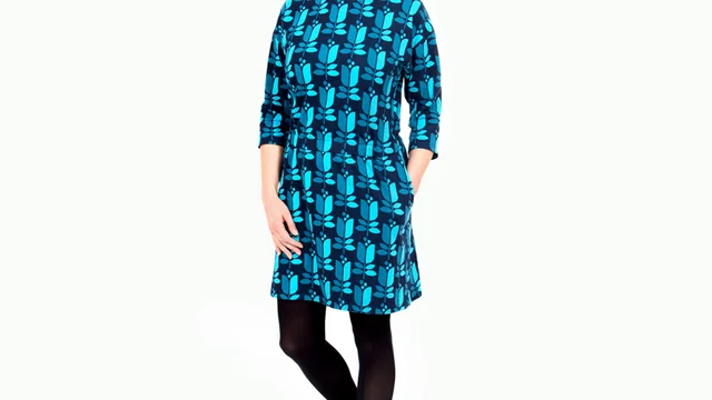 Kleid Jaquard Jersey nähen