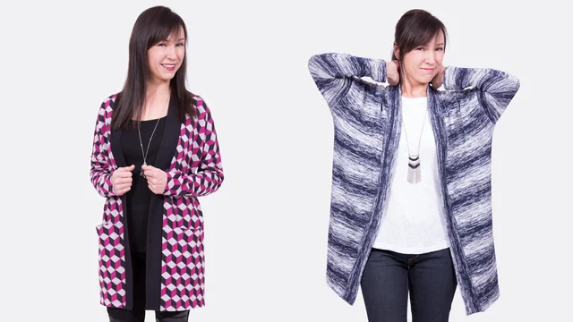 naehvideo schnittmuster naehanleitung cardigan carina