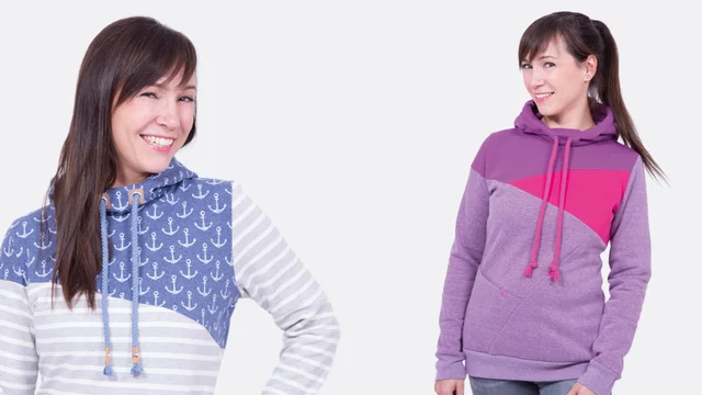  naehvideo schnittmuster naehanleitung freestyle hoodie nelly
