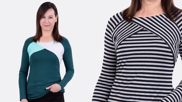 naehvideo schnittmuster naehanleitung raglanshirt mellie
