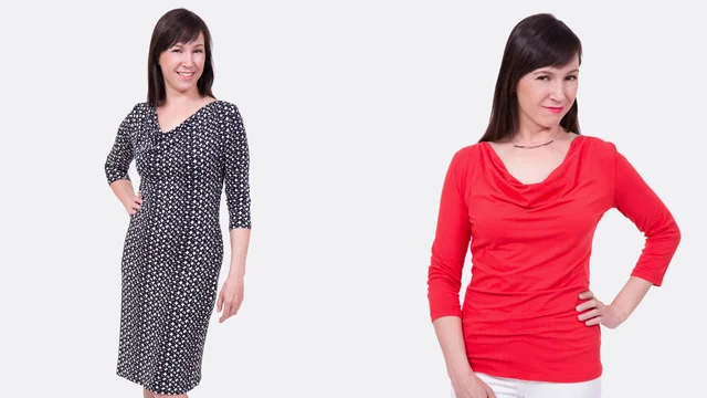 naehvideo schnittmuster naehanleitung wasserfallshirt scarlett