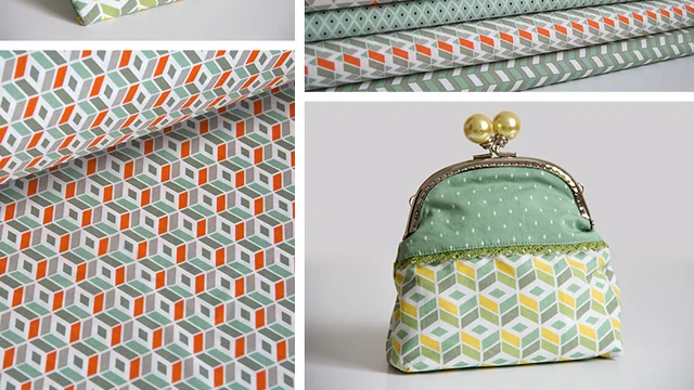 pattydoo geometric orange