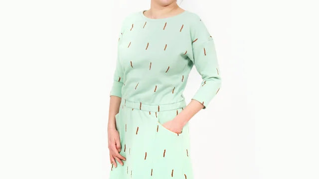 Sweatkleid Anleitung