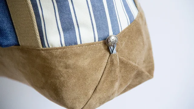 kostenloses Schnittmuster Handmade Kultur Shopper maritimes Design