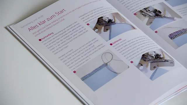 Buch: Tipps zur Overlock-Maschine