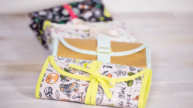 Schnittmuster Rollmäppchen