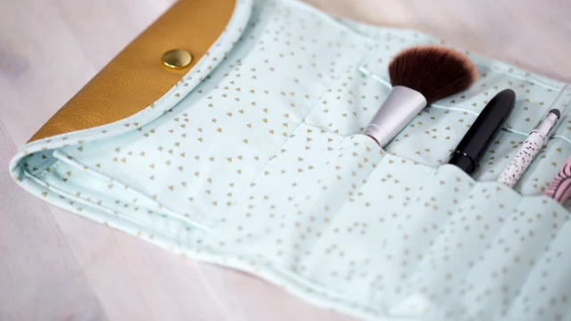 Kosmetiktasche Schnittmuster Vorlage