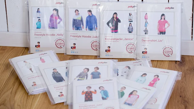 Papierschnittmuster von pattydoo