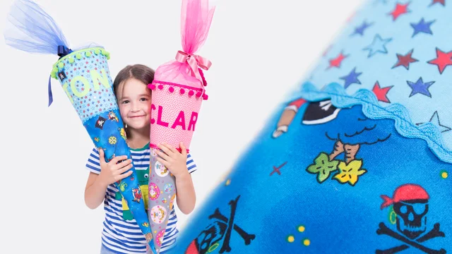 Schnittmuster Schultüte selber nähen