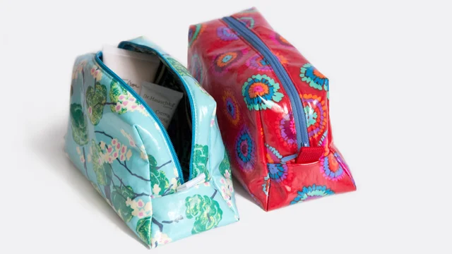 Nähvideo Schnittmuster Nähanleitung Kosmetiktasche Vicky