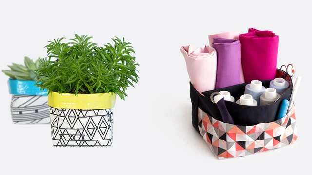 Nähvideo Schnittmuster Nähanleitung Utensilo