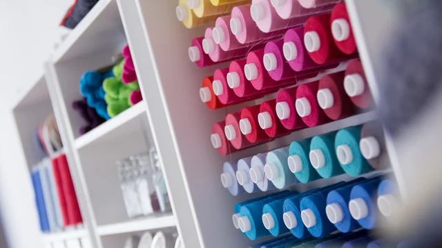 Ordnung im Nähzimmer Ordnung im Nähzimmer