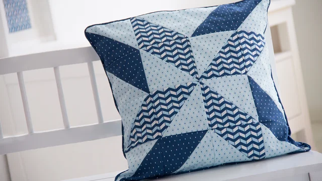 Nähanleitung Patchworkkissen selber nähen
