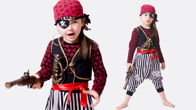 Nähanleitung Piratenweste Faschingskostüm selber nähen Nähanleitung Piratenweste Faschingskostüm selber nähen