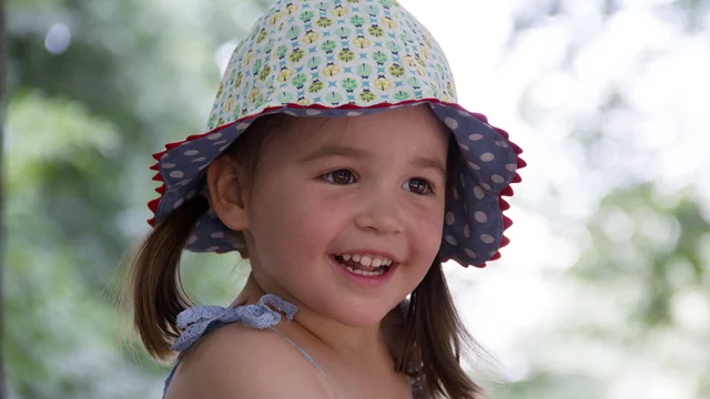 Nähanleitung Sommerhut nähen lernen