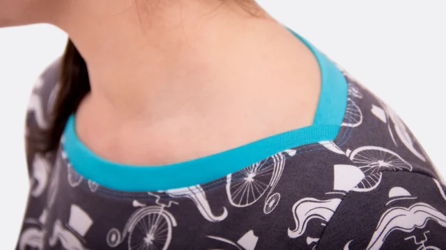 U-Boot Ausschnitt Varianten Schnittmuster Shirt