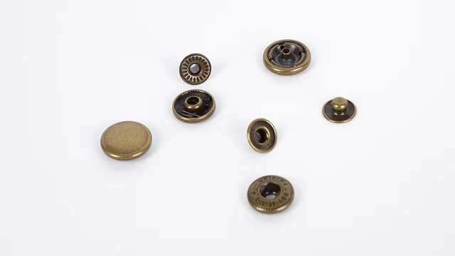 Anorak Druckknöpfe - Nähen lernen