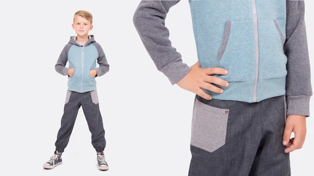 Nähvideo Schnittmuster Nähanleitung Kinderhose Robin