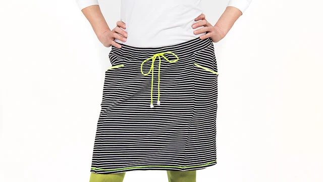 sewing pattern sweat dress sporty skirt