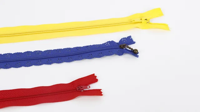 Spiral-Reißverschluss Spitzenreißverschluss - Nähen lernen