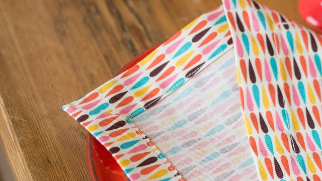 Nähanleitung Briefecke saubere Ecke nähen