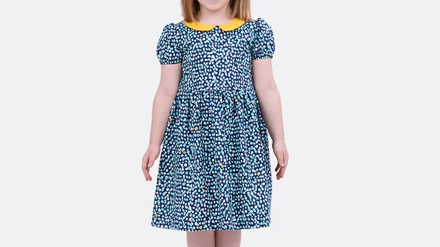 Anleitung Schnittmuster Kinderkleid Puffärmel Anleitung Schnittmuster Kinderkleid Puffärmel