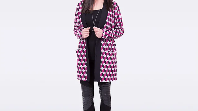 Cardigan nähen Schnittmuster Anleitung Cardigan nähen Schnittmuster Anleitung