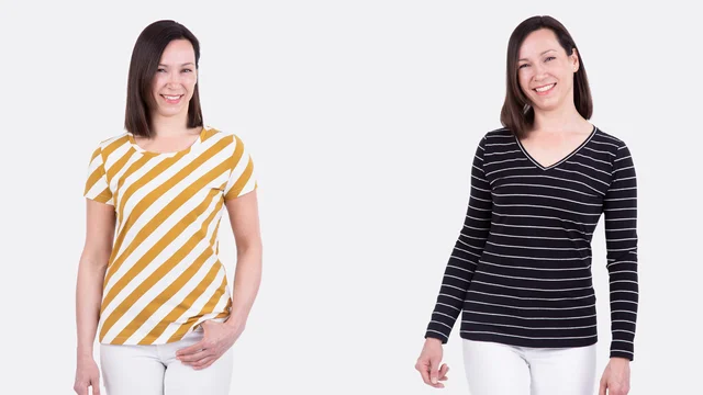Nähvideo Schnittmuster Nähanleitung Shirt Liv