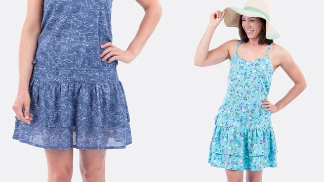 Nähvideo Schnittmuster Nähanleitung Sommerkleid Nina