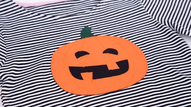Nähanleitung: Halloween-Applikation Kürbis Gespenster Totenkopf nähen