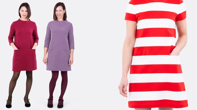 Nähanleitung Video Damenkleid Stacey