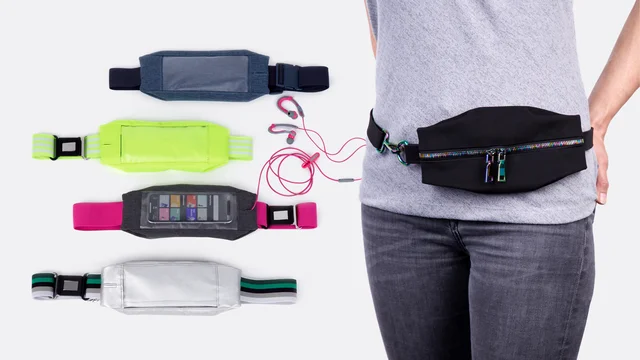 Nähanleitung gratis Handytasche Bauchtasche sportlich nähen