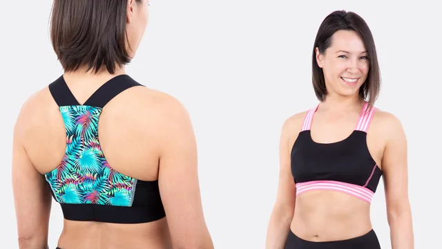 Nähvideo Sport Bustier selber nähen