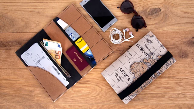 Reiseetui mit Stoffhülle nähen Nähanleitung