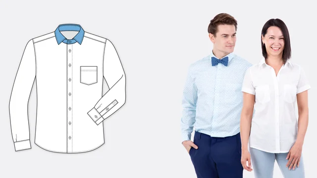 Hemden Nähserie Teil 2 Kragen nähen