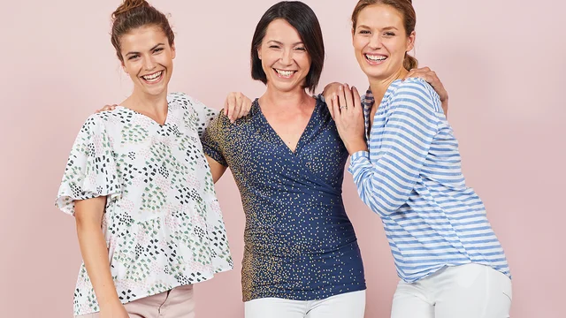 Nähen verbindet Nähfreunde pattydoo Ina