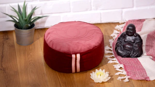 Sitzkissen zur Meditation selbermachen - Anleitung mit kostenloser Vorlage