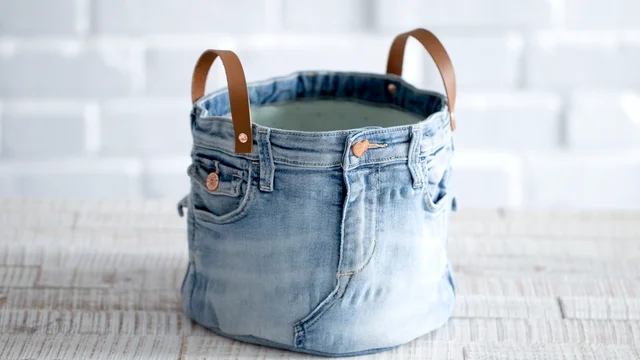 Kostenlose Nähanleitung - Jeans Upcycling