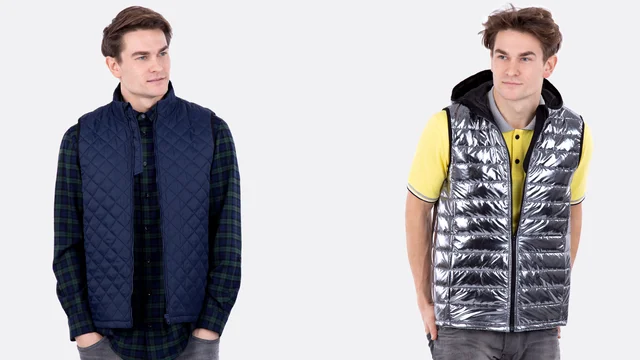 Videoanleitung Herrenweste Steppstoff nähen