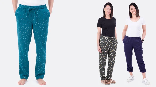 Videoanleitung Damenhose Jogpants nähen