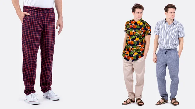 Videoanleitung Herren Schlupfhose Jogpants nähen