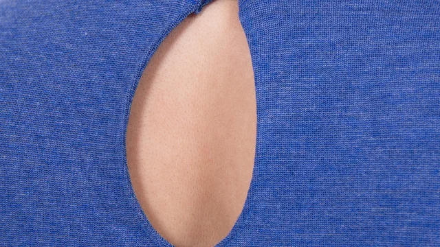 Nähanleitung Tropfenverschluss in Kleid nähen