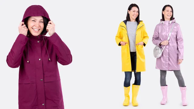 Videoanleitung Damenparka Regenmantel selber nähen
