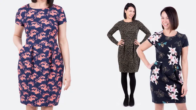 Videoanleitung Tulpenkleid Schnittmuster Chloe